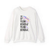 IYKYK Unisex Heavy Blend™ Crewneck Sweatshirt