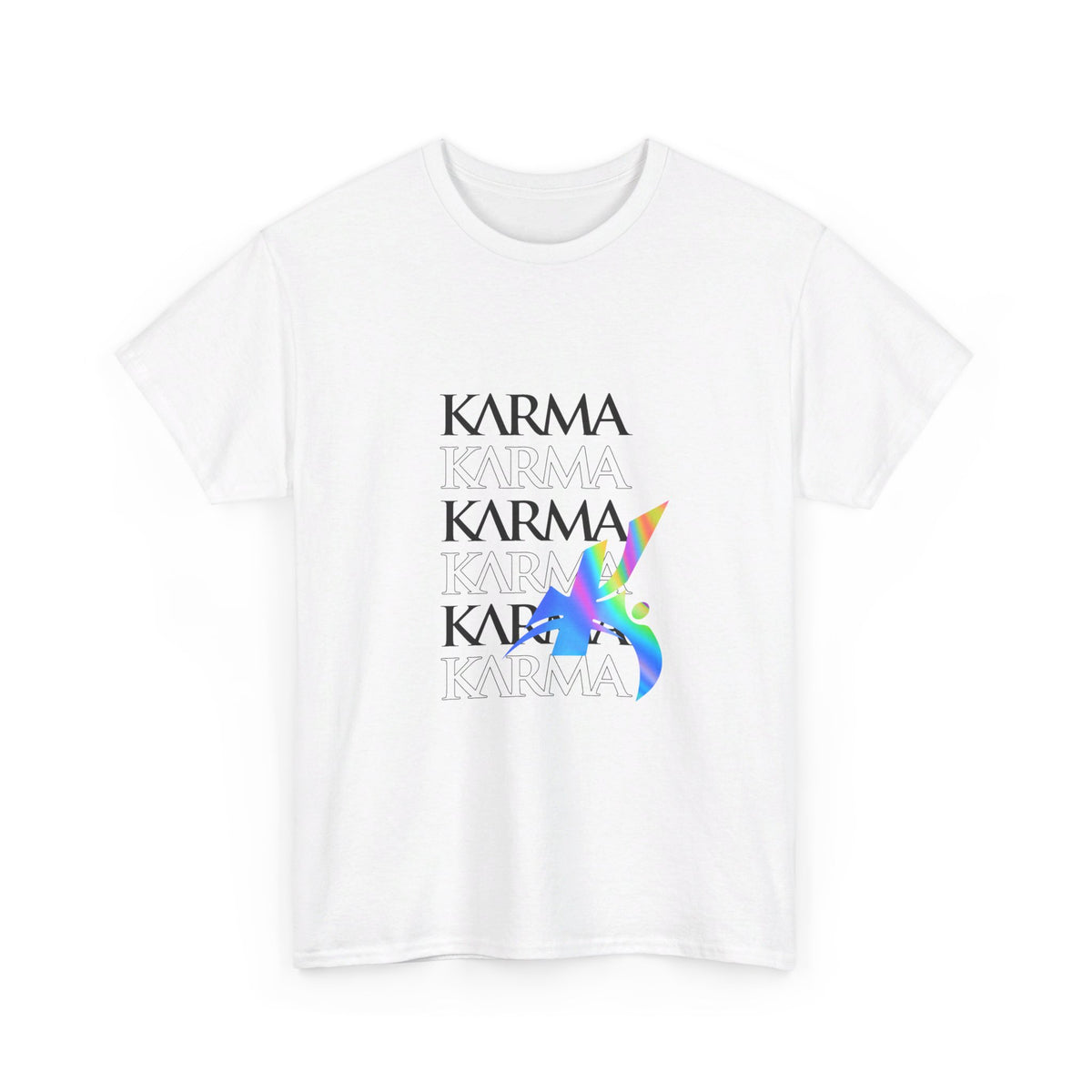 Karma Logo Heavy Cotton Tee