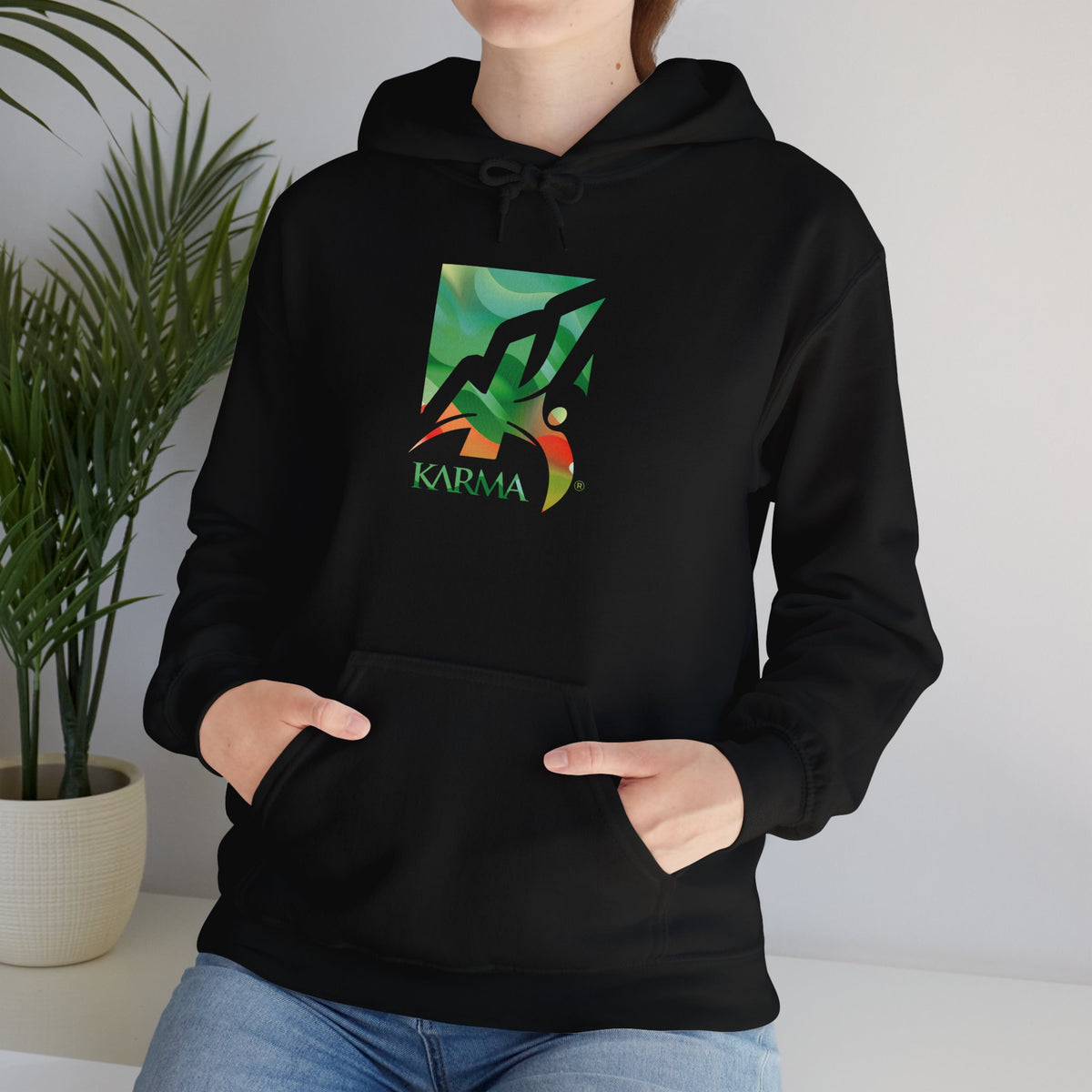 Karma Unisex Heavy Blend™ Hooded Sweatshirt